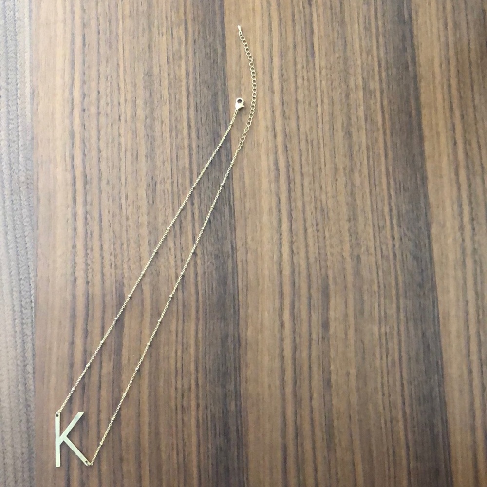 K necklace